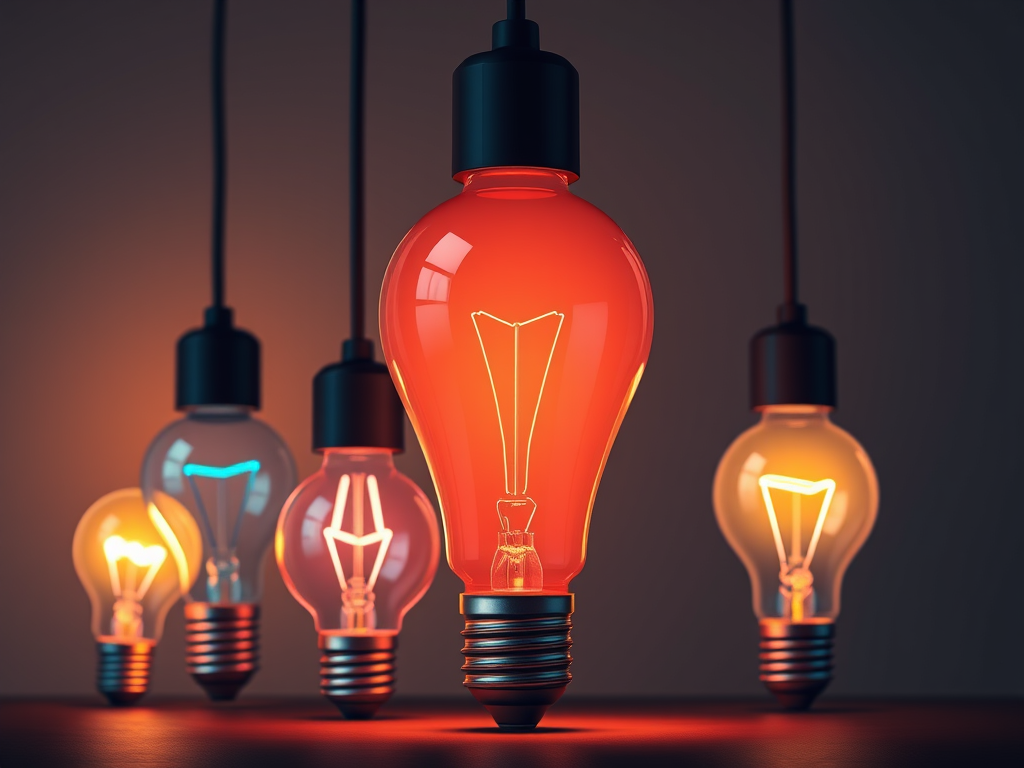 5 light bulb framework